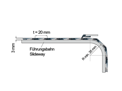 Roleta aluminiu - Alutec GL3.0
